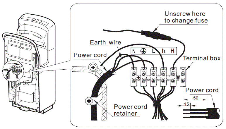 Dryflow JF1G JetForce Pro Intelligent Hand Dryers-20