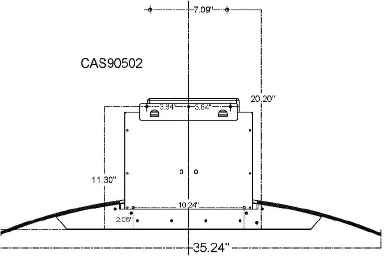 CIARRA CAS75502 30 Inch Wall Mount Range Hood 19