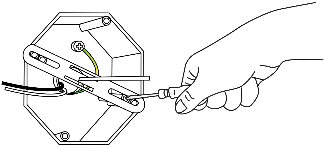 Installing the Floodlight to the Junction Box