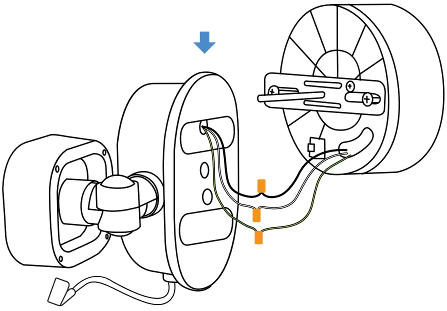 Wiring the Floodlight and Junction Box through the EVA Gasket