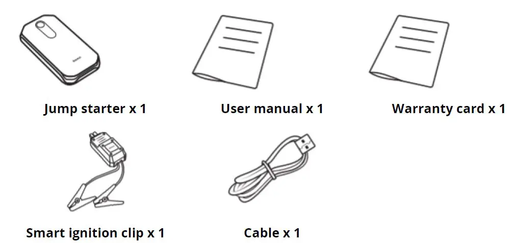 Baseus BS-CH001 Super Energy Air Car Jump Starter fig 1