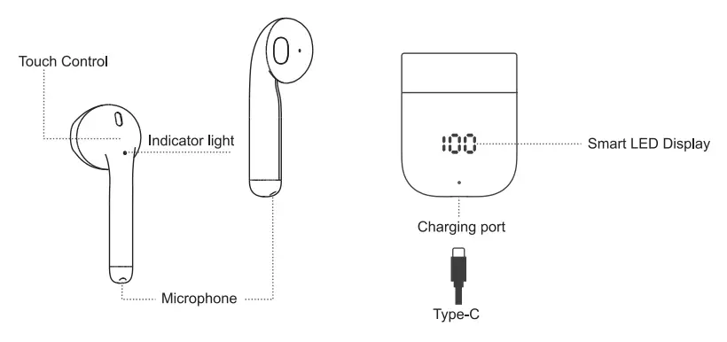 mixcder X1 True Wireless Earbuds 1