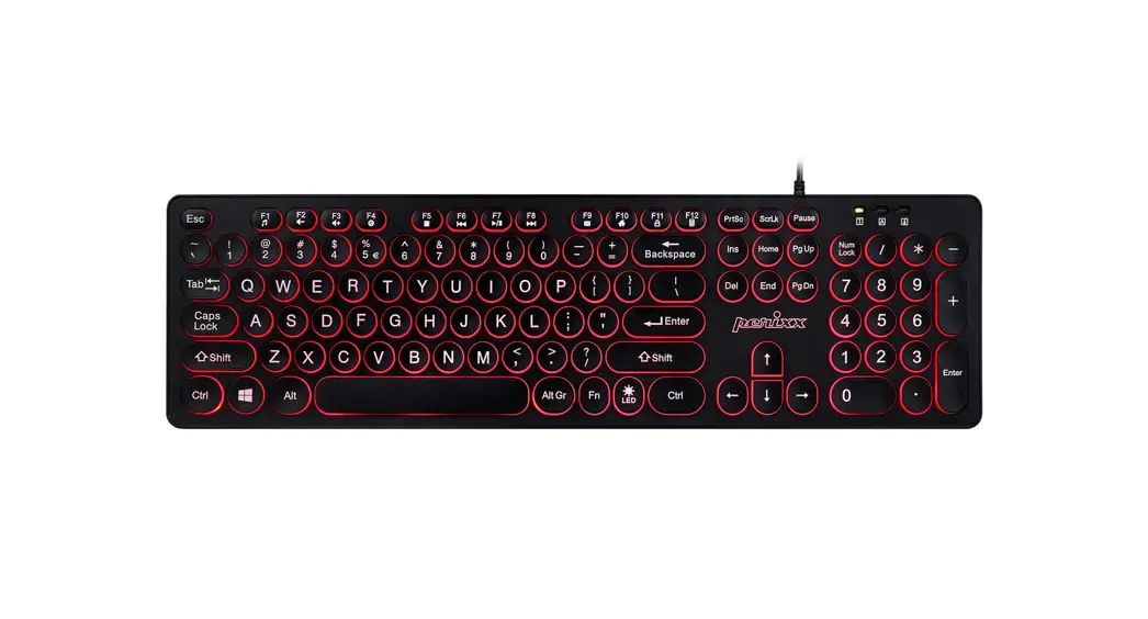 Perixx Pb-317r Wired Backlit Usb Keyboard User Manual Perixx Pb-317r Wired Backlit Usb Keyboard User Manual