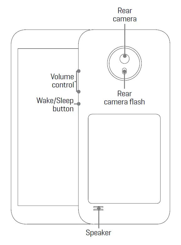nuu mobile N5004L LTE Smartphone fig 1