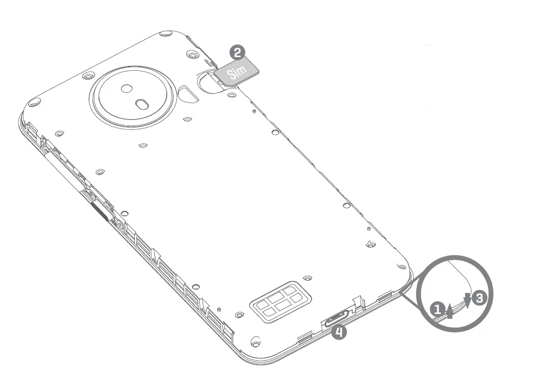 nuu mobile N5004L LTE Smartphone fig 3