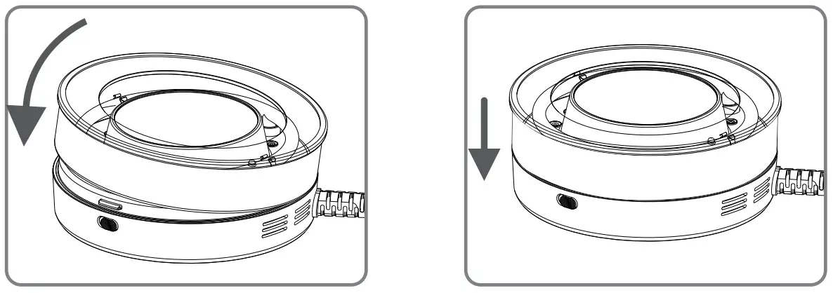 Install and Detach the Ring Flash Tube