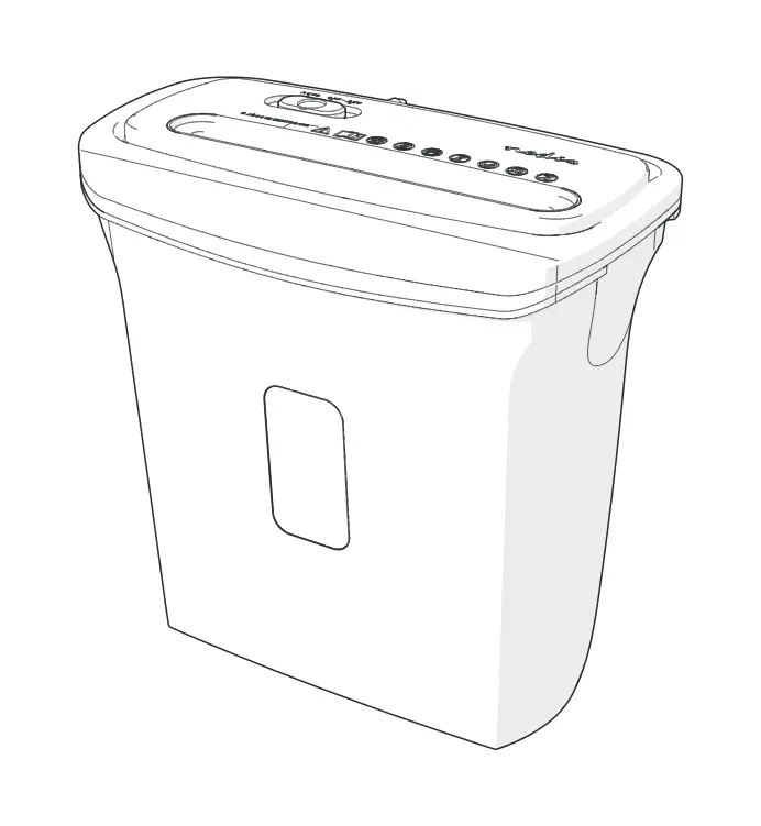 Nedis Pash120bka4 Paper Shredder User Manual
