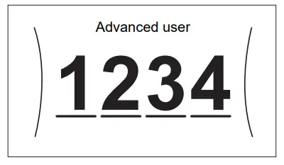 DAIKIN EBLA04E2V3 Altherma 3 M - pin code