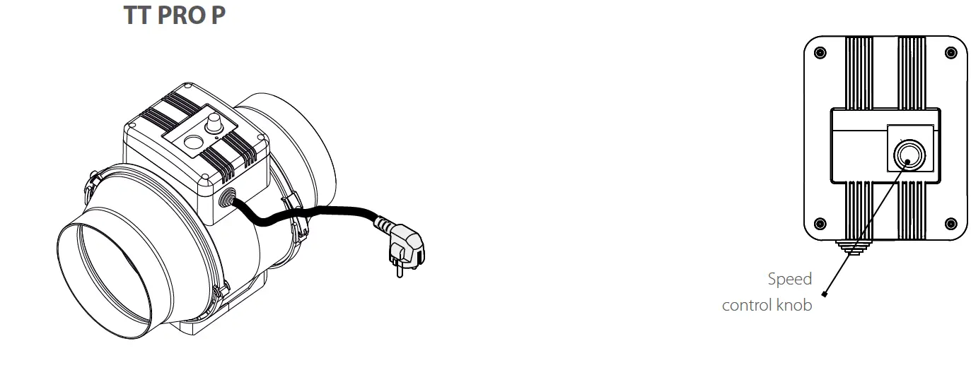 VENTS TT PRO 315 Inline Mixed Flow Fans 24