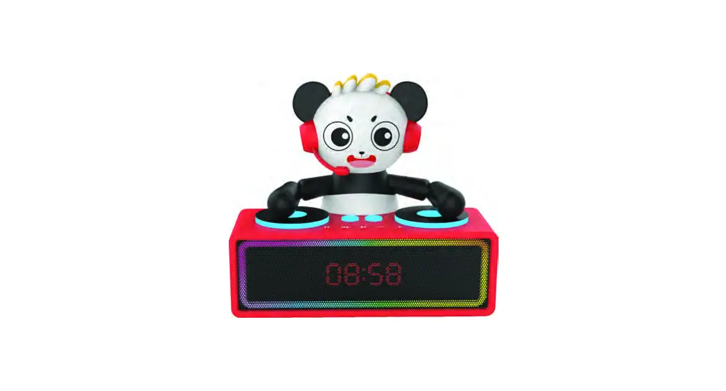 Dp Audio Video Rydj404 Dj Combo Alarm Clock With Led Lights User Guide