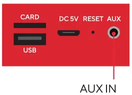 DP AUDIO VIDEO RYDJ404 DJ Combo Alarm Clock with LED Lights - axu mode