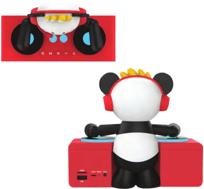 DP AUDIO VIDEO RYDJ404 DJ Combo Alarm Clock with LED Lights - over vow