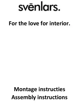 svenlars Montage Instruction Manual