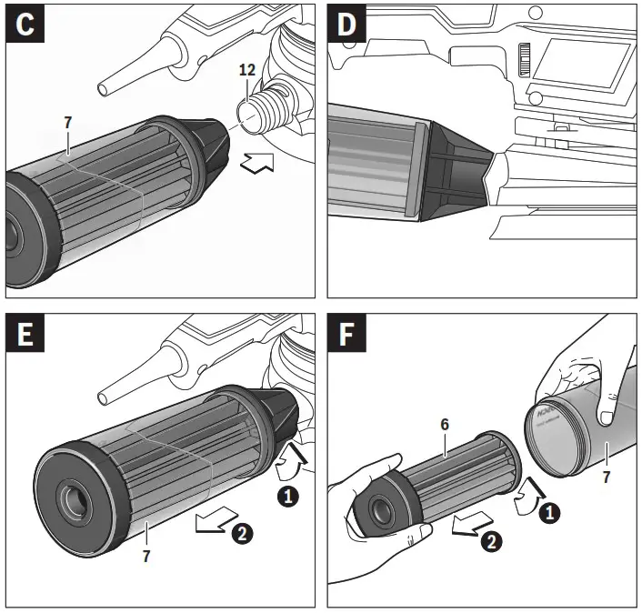 BOSCH GEX 125 150 AVE Random Orbit Sander - Product Overview 3