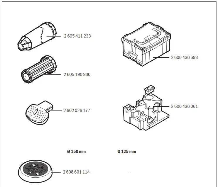 BOSCH GEX 125 150 AVE Random Orbit Sander - Product Overview 7