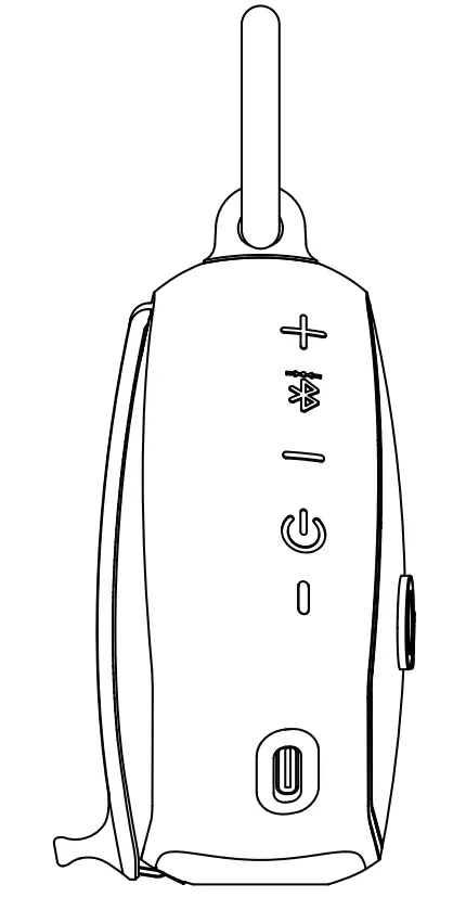 OontZ CLIP Portable Bluetooth Speaker Play Control Speaker 2