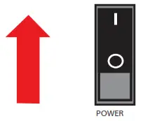 DS18 ZL-X15BT 2-WAYLOUD SPEAKER - POWER switch