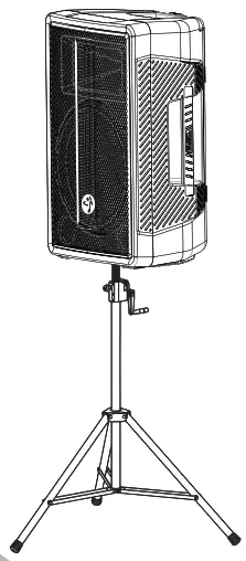 DS18 ZL-X15BT 2-WAYLOUD SPEAKER - fig