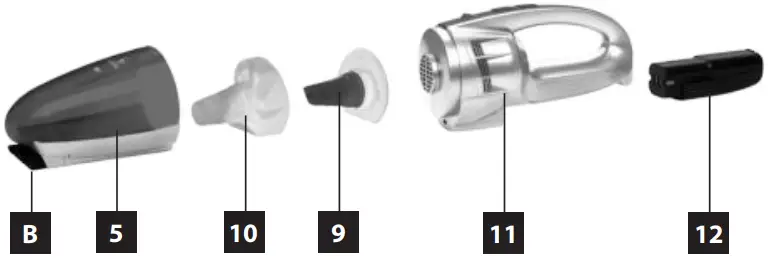 CONCEPT VP-4115 Cyclone upright vacuum cleaner A3
