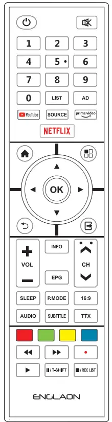 ENGLAON LED24M10 24 inch HD Smart LED 12V TV-7