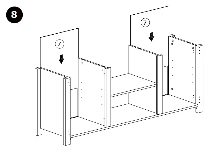 COSTWAY HV10162 58 Inch Brown TV Stand Entertainment Media Center - fig 10