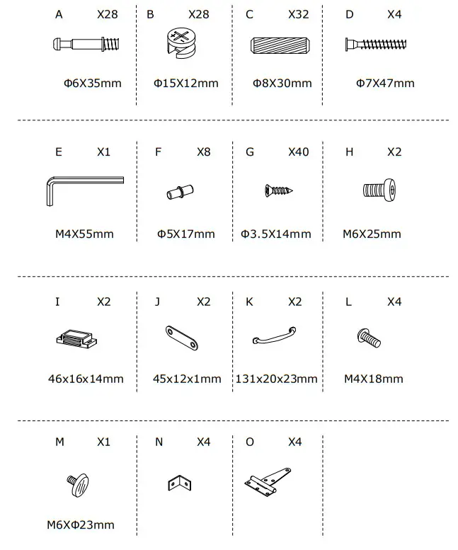 COSTWAY HV10162 58 Inch Brown TV Stand Entertainment Media Center - fig 2
