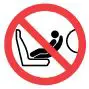 BeSafe iZi Twist B Rotation Car Seat Instruction Manual - The child seat MUST NOT be installed in a front