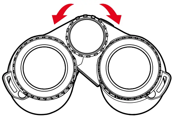 Leica GEOVID R 15x56 Rangefinder Binocular - INTEROCULAR DISTANCE