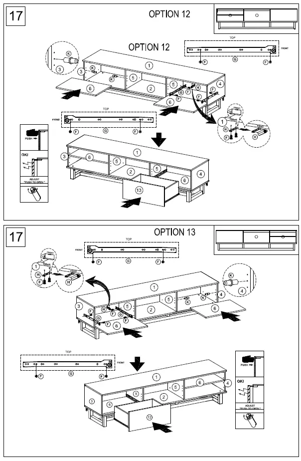 AVS RZ1500 Raze Series Modular AV Cabinet-17