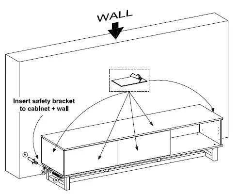 AVS RZ1500 Raze Series Modular AV Cabinet-19