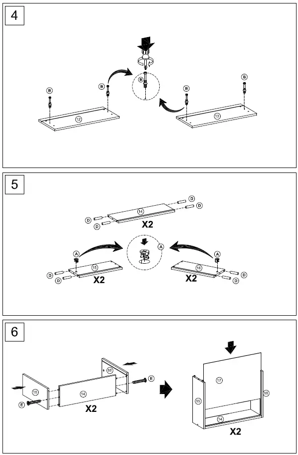 AVS RZ1500 Raze Series Modular AV Cabinet-6