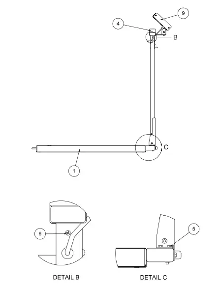 DETECTO-6560-Portable-Wheelchair-Scale-fig-3