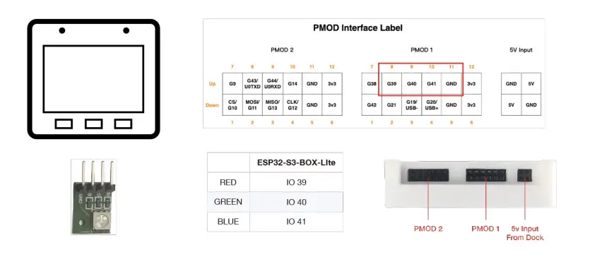 ESPRESSIF ESP32-S3-BOX-Lite AI Voice Development Kit - Figure 1