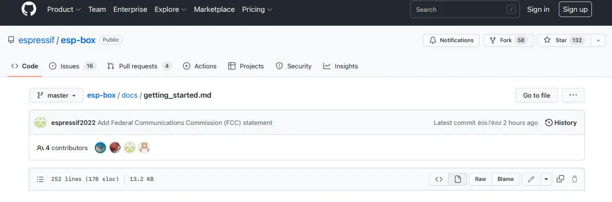 ESPRESSIF ESP32-S3-BOX-Lite AI Voice Development Kit
