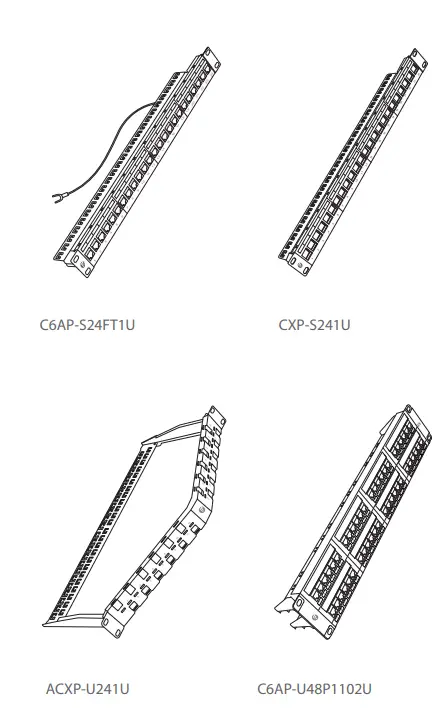 FS-C5EP-U24FT1U-Cat5e-Coupler-Patch-Panel-fig2