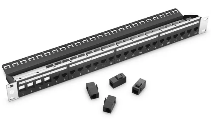FS-C5EP-U24FT1U-Cat5e-Coupler-Patch-Panel-product