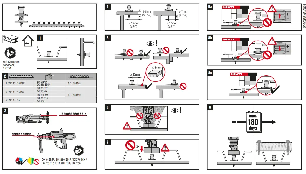 HILTI-X-ENP-19-Single-Sheet-Metal-Nai- for-Fastening-on-Steel-Structures-1