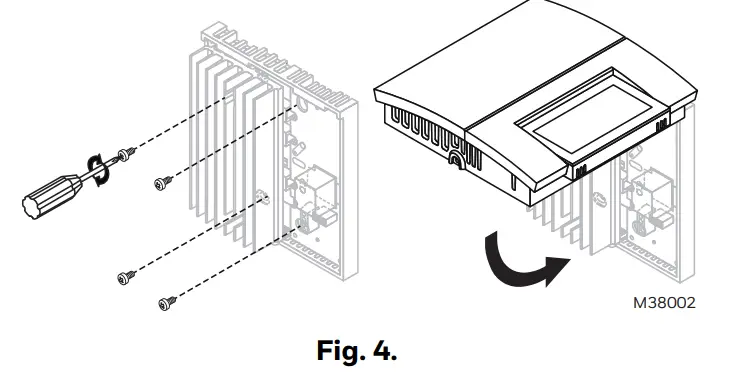 Honeywell RLV450 Programmable Thermostat fig 3