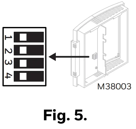 Honeywell RLV450 Programmable Thermostat fig 4