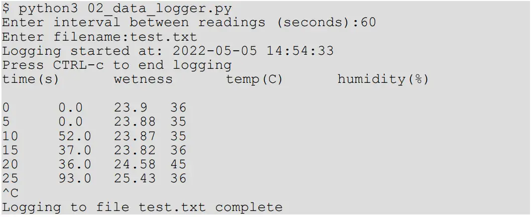 MONK MAKES 105182 RASPBERRY PI Plant Monitor - Figure 6