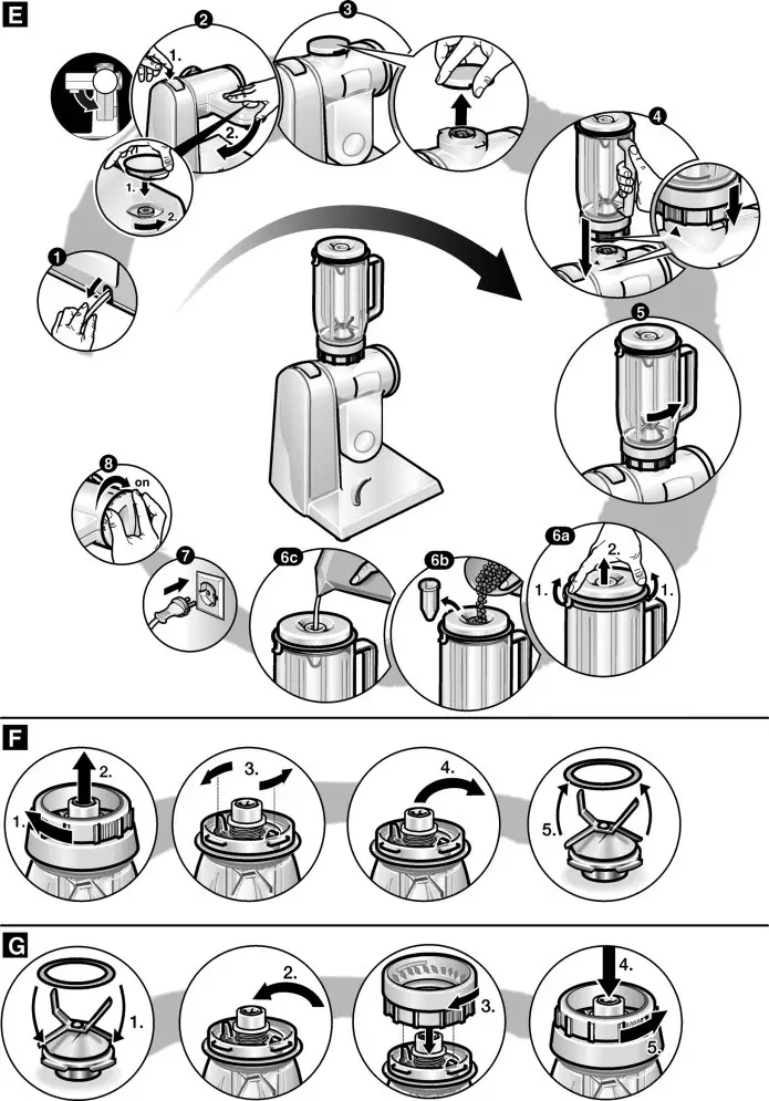 BOSCH MUM Series Electronic Compact Tilt Head Stand Mixer - overview 3