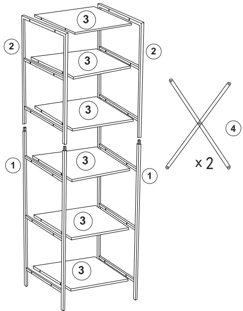 BYBLIGHT-BB-M0161DT-Rustic-Brown-Wood-6-Shelf-Etagere-Standard-Bookcase-1