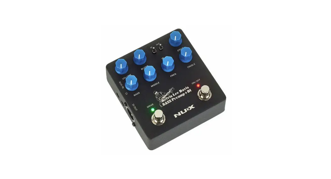 Nux Nbp-5 Melvin Lee Davis Bass Preamp + Di Pedal User Manual Nux Nbp-5 Melvin Lee Davis Bass Preamp + Di Pedal User Manual