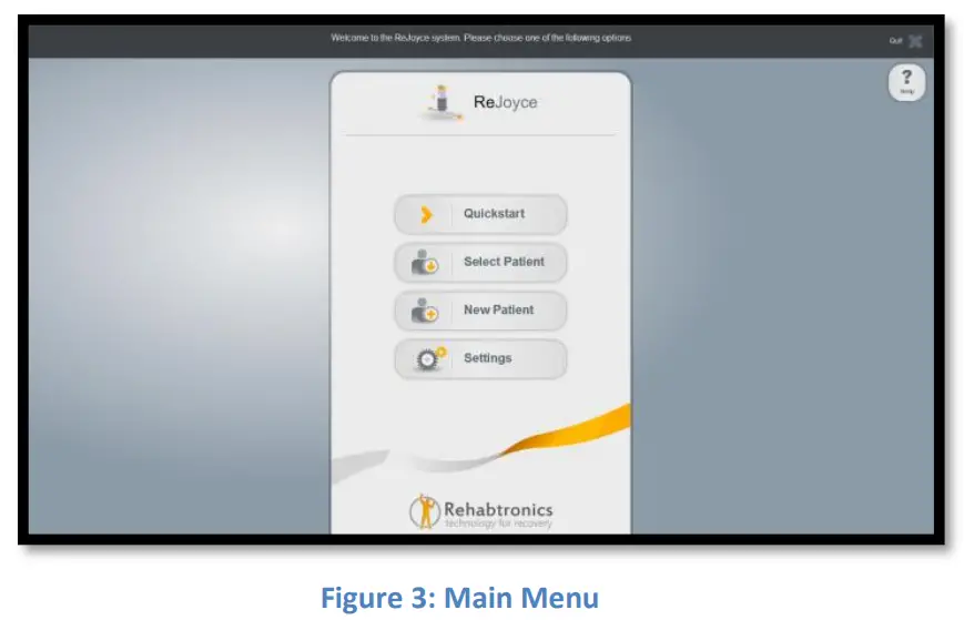 Rehabtronics ReJoyce Fitness Gaming - FIG 3