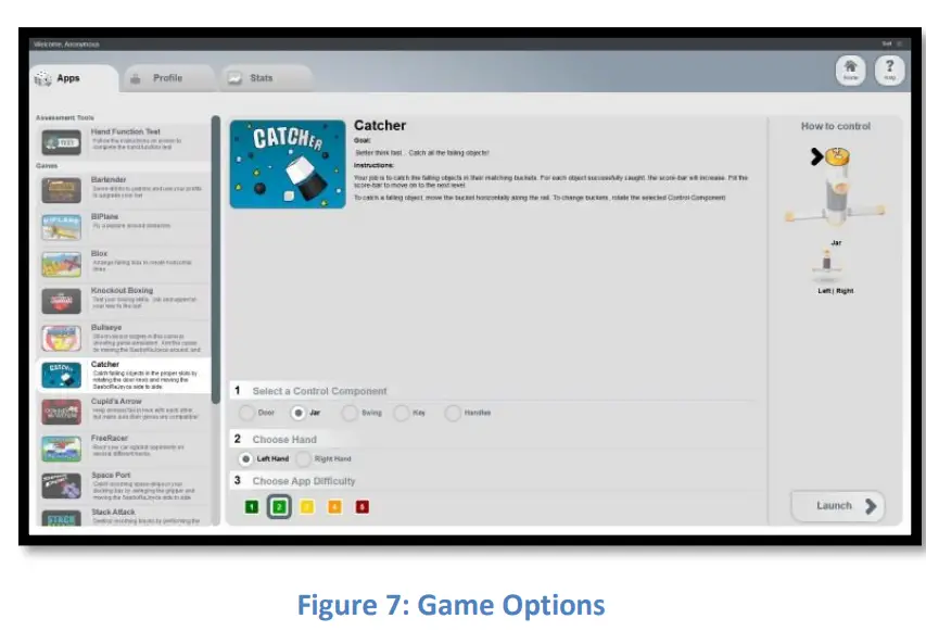Rehabtronics ReJoyce Fitness Gaming - FIG 6