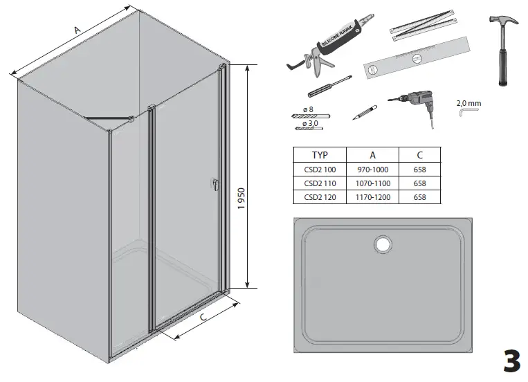 RAVAK-CSD2-100-110-120-Hinged-Shower-Doors-02