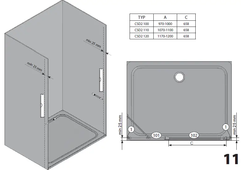 RAVAK-CSD2-100-110-120-Hinged-Shower-Doors-10