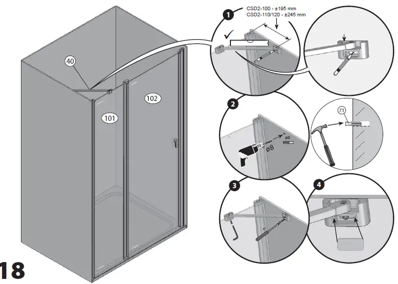 RAVAK-CSD2-100-110-120-Hinged-Shower-Doors-17