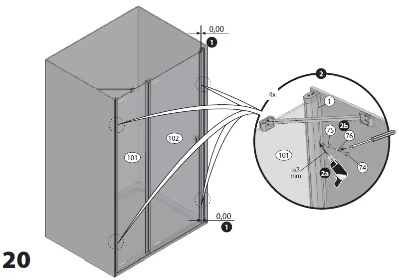 RAVAK-CSD2-100-110-120-Hinged-Shower-Doors-19