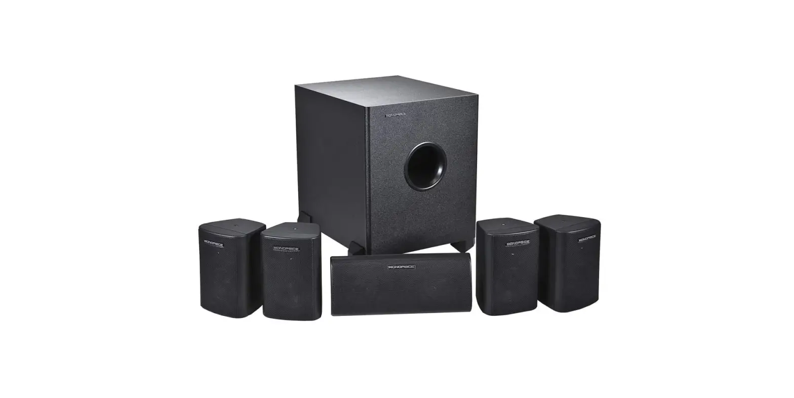 Monoprice Msys-p Home Theater Satellite Speakers User Manual